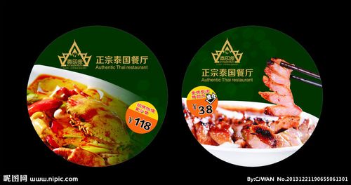 餐厅地贴设计 从菜单到广告的视觉导引艺术